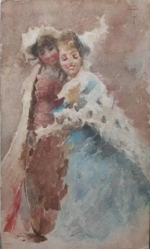 Page boudeur - Musei Civici, Pavia